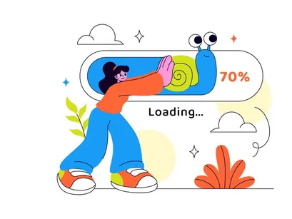 10 Loading Vector Illustration