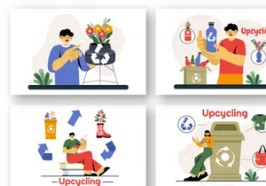 9 Upcycling Process Illustration