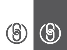 Business corporate S letter logo design vector