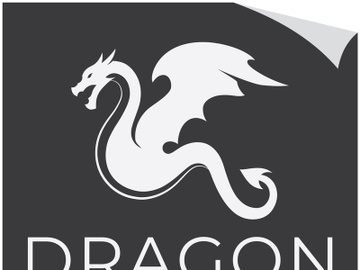 Dragon logo art illustration preview picture