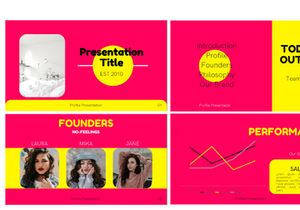 Limepink Presentation Template
