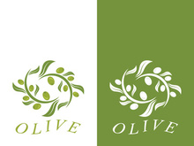Extra virgin olive oil logo icon design vector illustration