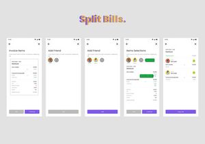 Split Bills Mobile App