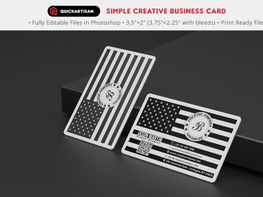 Creative Corporate Business Card Template V10 preview picture