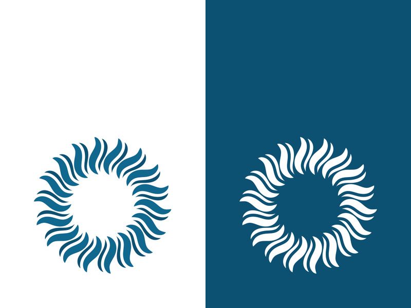 vortex vector illustration icon logo template design
