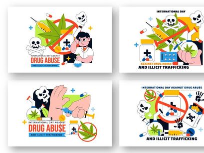 10 Drug Abuse And Illicit Trafficking Illustration