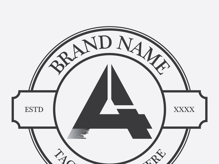 A vintage logo