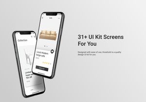 Household - Furniture App Mobile UI Kit