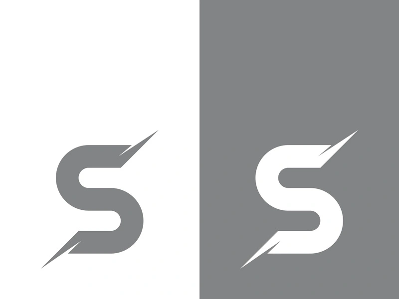 Business corporate S letter logo design vector