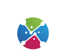 Molecule vector illustration design