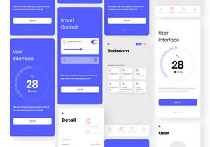 KayHome Mobile Application – Wire frame UI Kit
