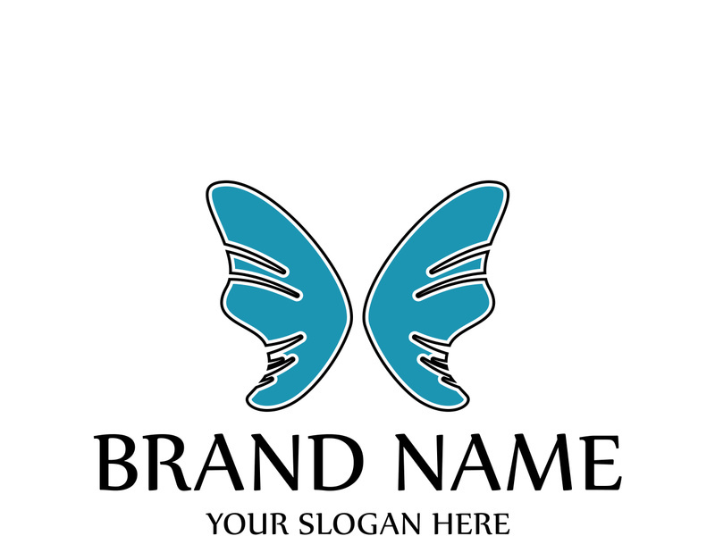 Butterfly logo design