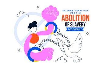 6 Day for the Abolition of Slavery Illustration
