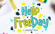 Hello Freeday Playful Font