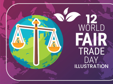 12 World Fair Trade Day Illustration preview picture