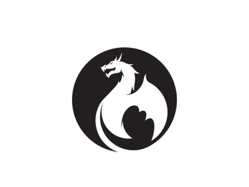 Dragon icon vector illustration design preview picture