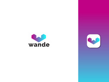 Lettermark Logo - Letter W Logo - Gradient Logo - Business Logo Design