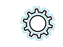 Gear Vector Icon Illustration Design