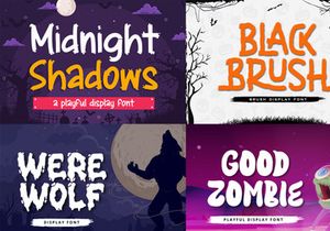 Spooky Bundle | 17 Halloween Fonts