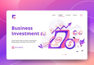 Business Marketing Landing Page Vol 2