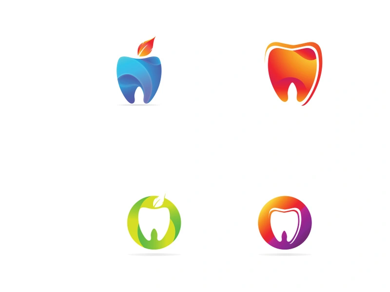 Dental abstract logo. Dental Health, dental care and dental clinic. Logo for health, dentist and clinic.