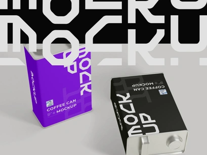 Coffee Can Holder Mockup