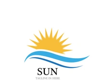 Sun Vector illustration Icon