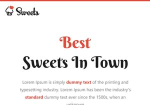 Sweets UI Kit