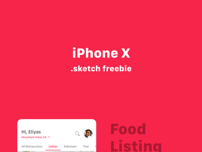iPhone X - Food Delivery Freebie