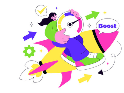 10 Business Boost Illustration