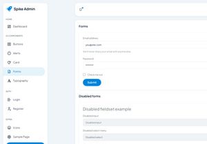 Spike Tailwind Free Admin Dashboard Template