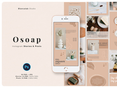 OSOAP Instagram Pack | PSD