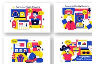 10 Augmented Reality Shopping Illustration
