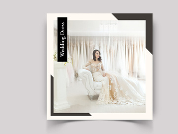 Wedding Social Media Post Template preview picture