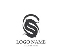 Business corporate S letter logo design vector
