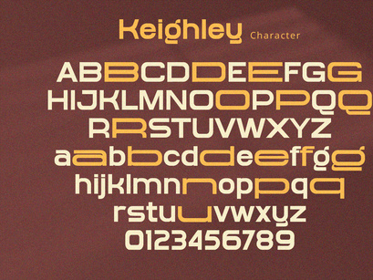 Keighley - Sans Serif Font