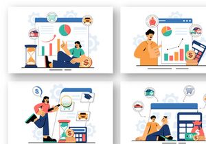 9 Personal Finance Management Illustration