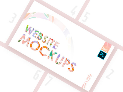 FREE High Quality Web Mockup Pack