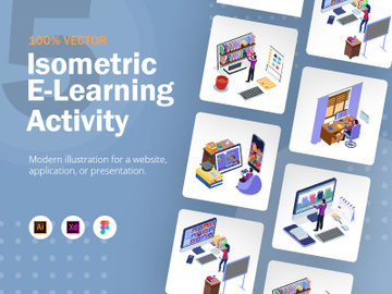 Isometric E-Learning Activity v2 preview picture