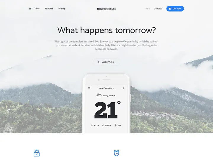 New Providence HTML+PSD