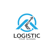 logistics logo icon illustration vector design  distribution symbol  delivery of goods  economy  finance