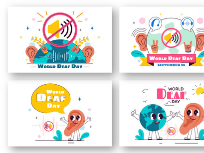 10 World Day of the Deaf Illustration