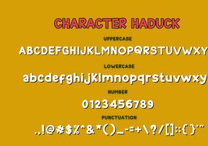 Handuck - Cute Handwritten Font
