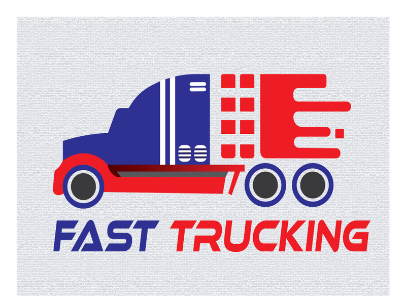 Bold Trucking Logo Design – Perfect for Transport & Logistics Brands