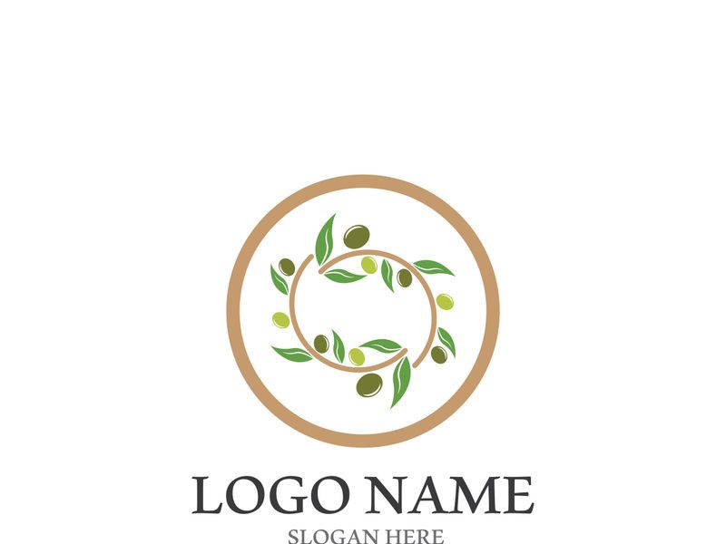 olive icon vector illustration design template