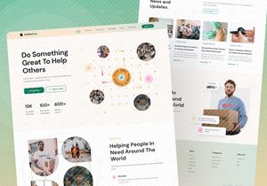 Sombohelp - Donation Landing Page
