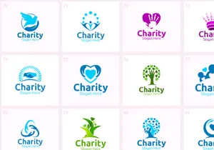 85 Charity Logo Bundle