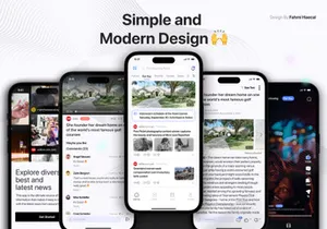 NewsWave - News App UI Kits