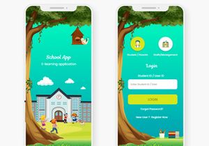 Online School Education Mobile App UI Kit