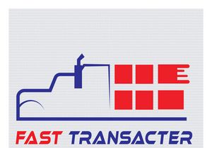 Modern Trucking Company Logo in adobe illustrator
